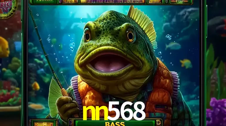Personagem de peixe pescador do popular jogo de slot com tema de pescaria, uma das emocionantes opções de caça-níqueis para jogar e ganhar no cassino nn568.